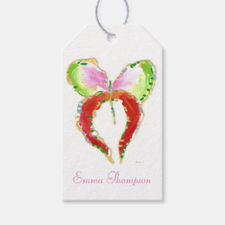 Groth Butterfly gift tag