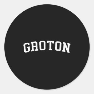 Groton  classic round sticker