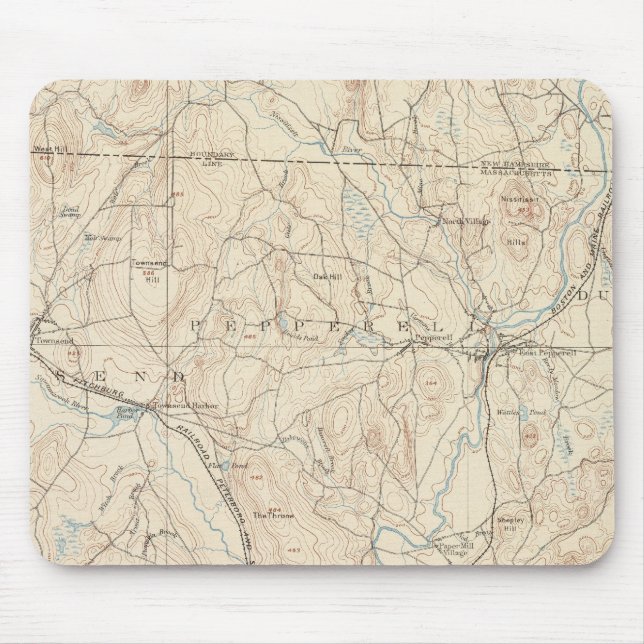 Groton, Massachusetts Mouse Pad (Front)