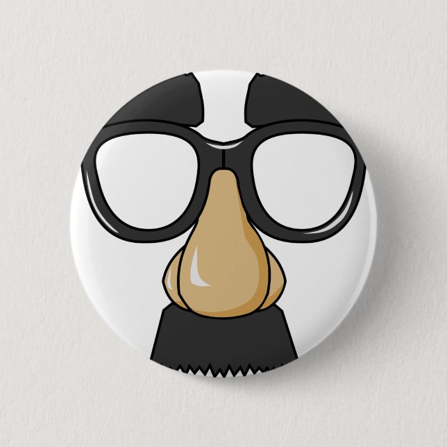 groucho 6 cm round badge (Front)