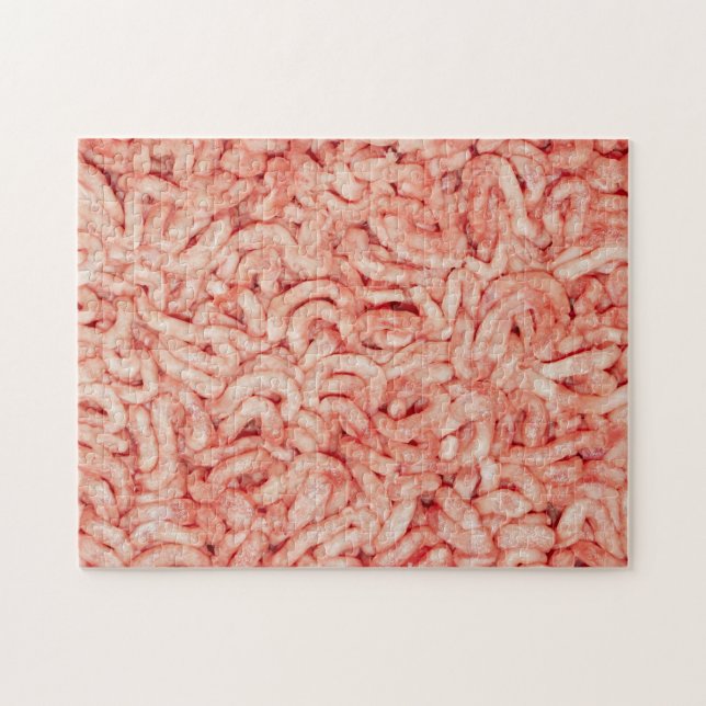 Ground beef jigsaw puzzle (Horizontal)