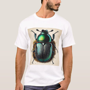 Ground beetle 060924IREF203 - Watercolor T-Shirt