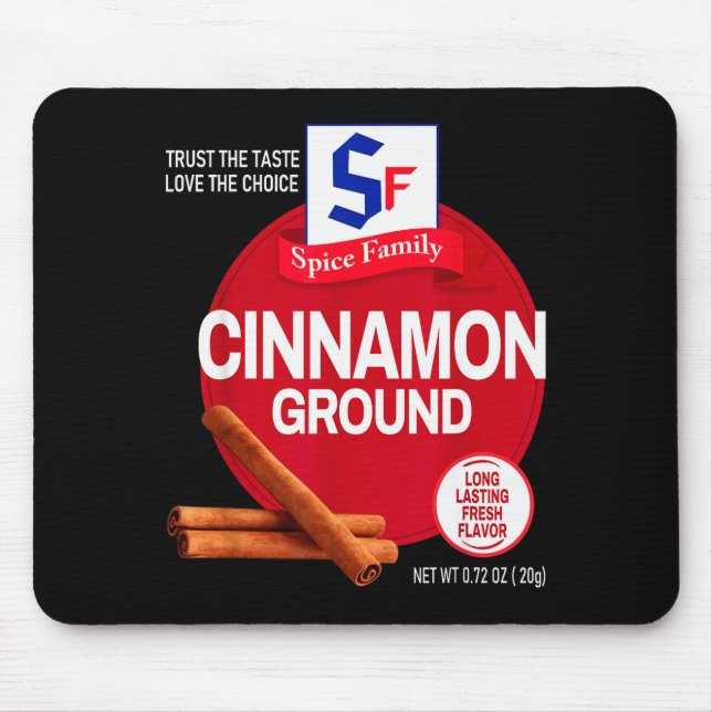 Ground Cinnamon Halloween Sce Costume Group Matchi Mouse Pad (Front)