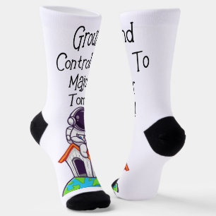 Ground Control To Major Tom Socks
