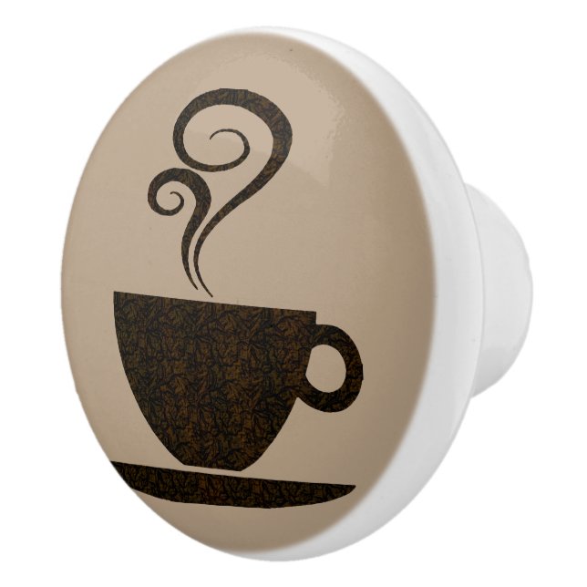 Ground Cup custom colour cabinet knob (Right)