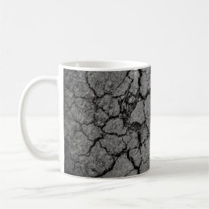 Ground grey dirt drought arid coffee mug