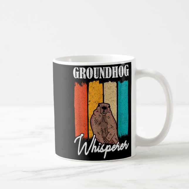 Ground Hog Groundhog Whisperer _1  Coffee Mug (Right)