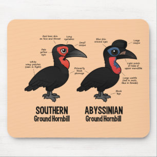 Ground Hornbil Statistics Mouse Pad