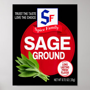 Ground Sage Halloween Sce Costume Group Matching Poster