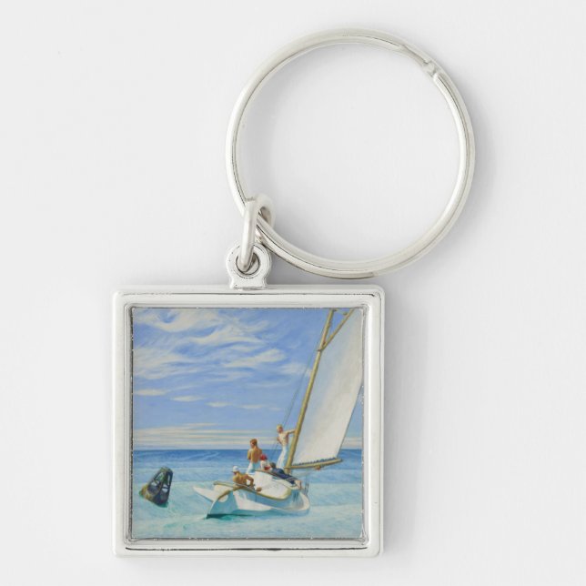 Ground Swell Key Ring (Front)