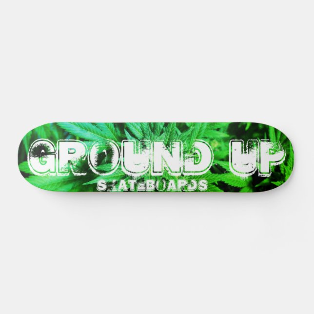 GROUND UP GREENLEAF DECK SKATEBOARD (Horz)