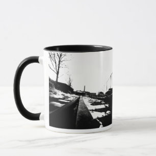 Ground View Of Road Tracks Mug
