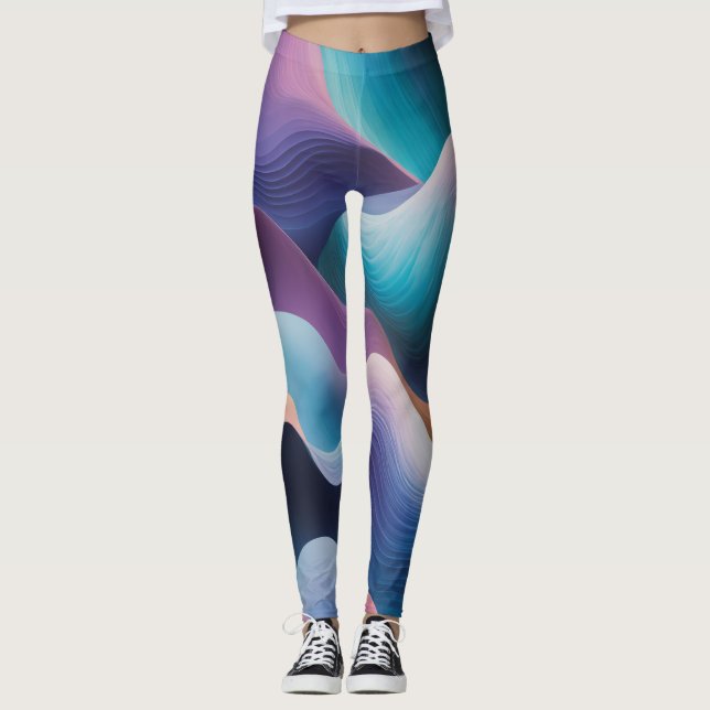 Groundbreaking design leggings (Front)