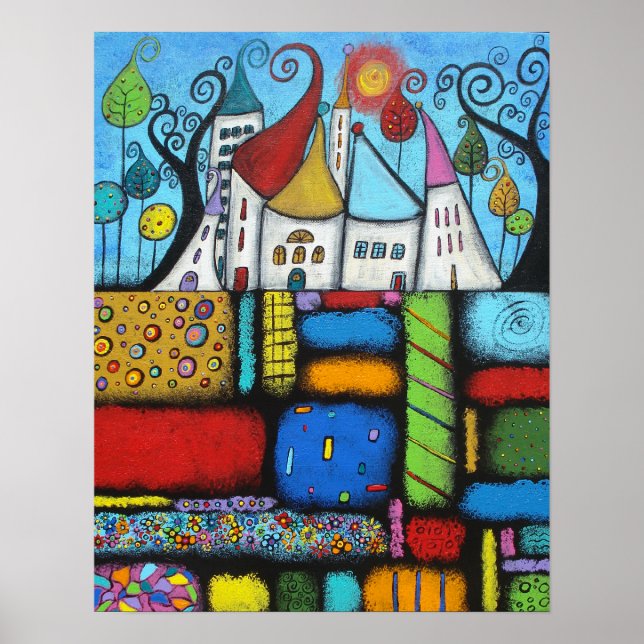 Grounded in Happiness Poster (Front)