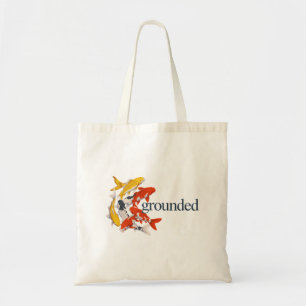 Grounded – Japanese Koi Symbol of Stability Tote Bag
