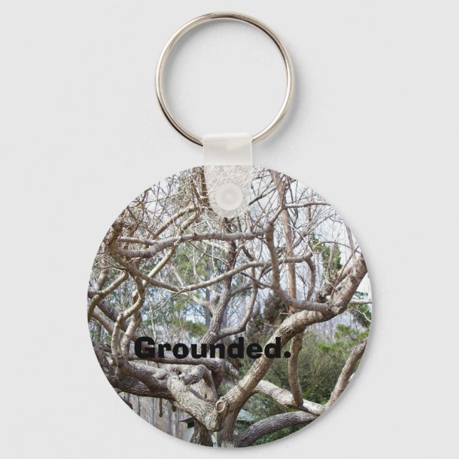 Grounded. Key Ring (Front)