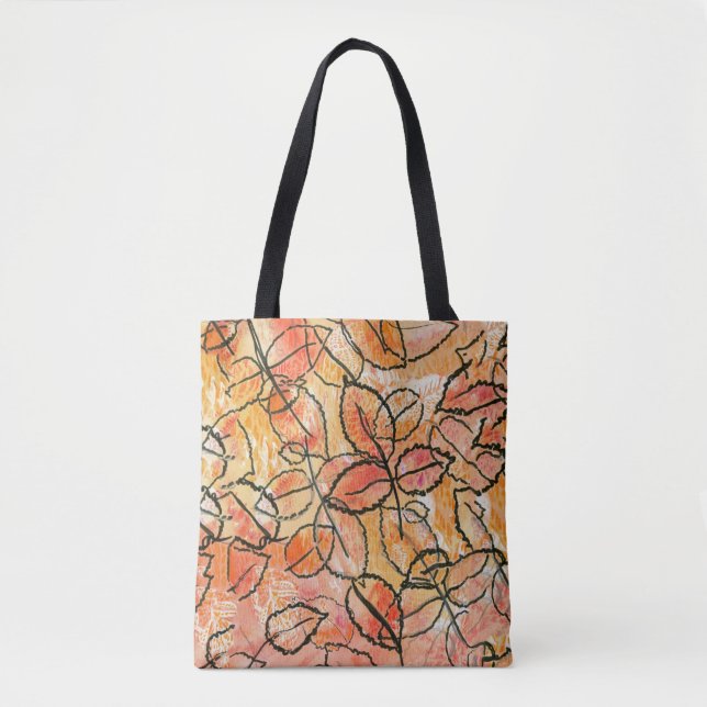Grounded Leaves Tote Bag (Front)