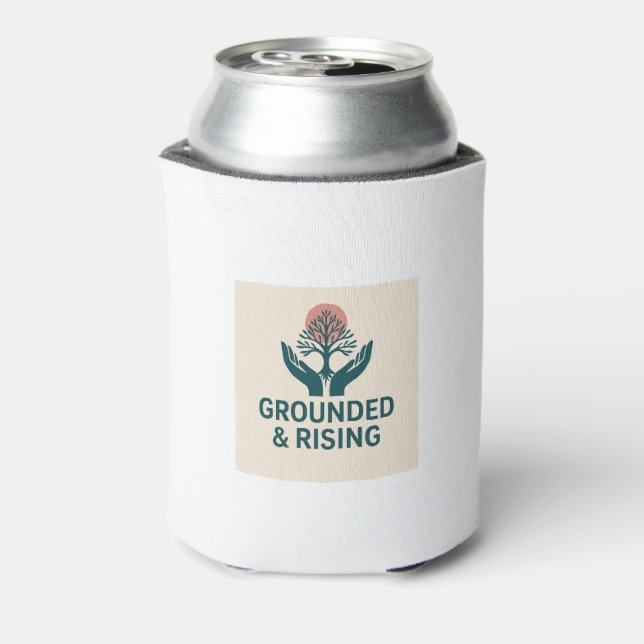 Grounded & Rising Koozie (Can Back)