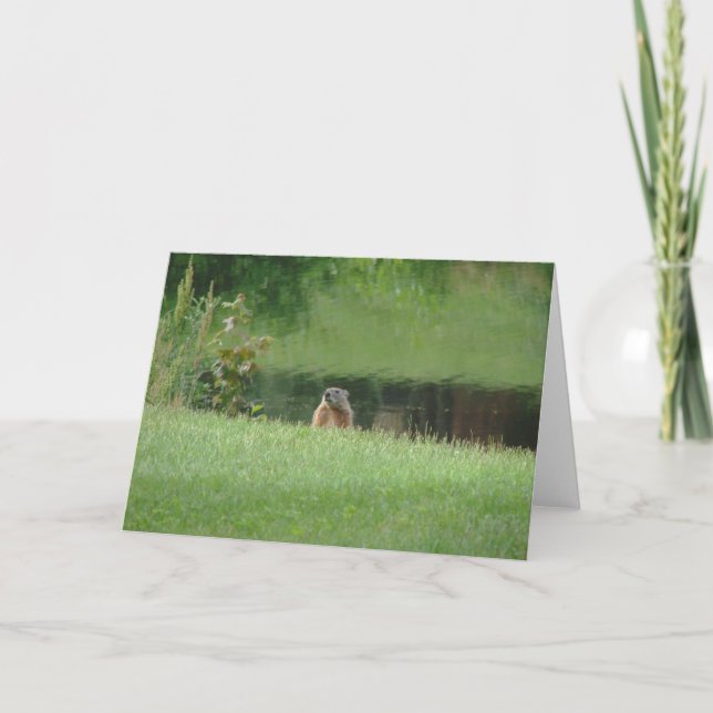 Groundhog Card (Front)