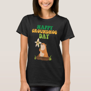 Groundhog Day 2023 Happy Ground Hog Men Women Kids T-Shirt