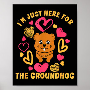 Groundhog Day 2024 Enthusiast February 2nd Funny G Poster