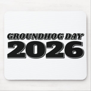 Groundhog Day 2026 Mouse Pad