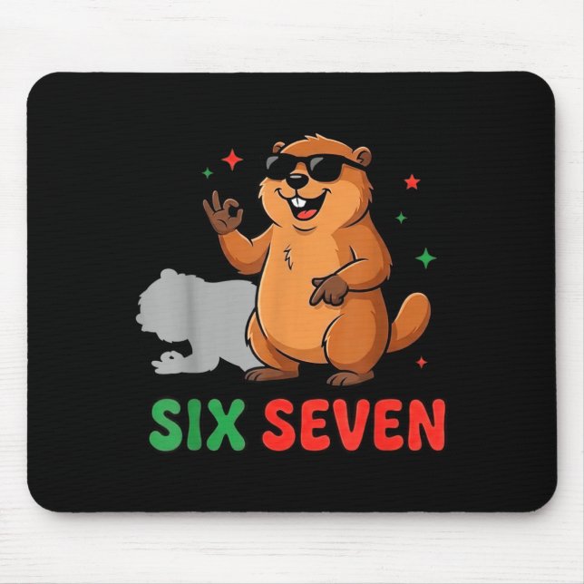 Groundhog Day 67 Funny Respect The Shadow Meteorol Mouse Pad (Front)
