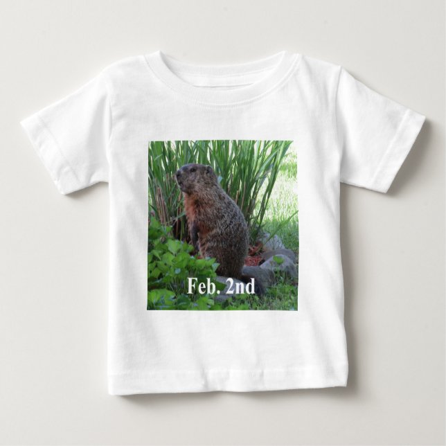 Groundhog Day Baby T-Shirt (Front)