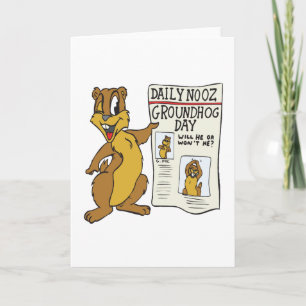Groundhog Day Card