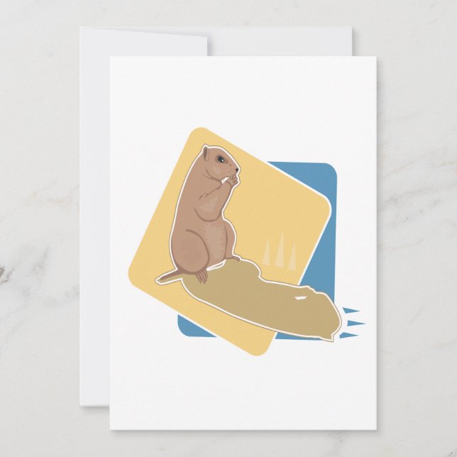 Groundhog Day Card (Front)