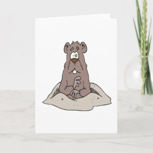 Groundhog Day Card