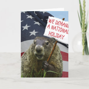 Groundhog Day Card