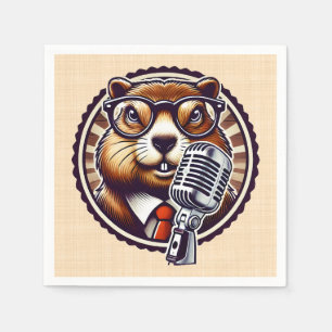 Groundhog Day Celebration - punxsutawney Napkin