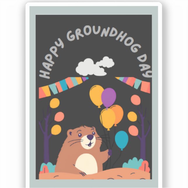 Groundhog Day Celebration: Shadow or Shine? (Front)