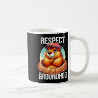 Groundhog Day Funny Marmot Demands Respect 