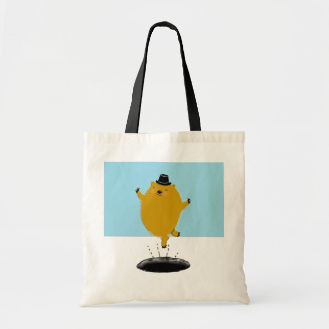 Groundhog Day Gift Tote Bag (Front)