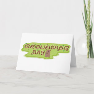Groundhog Day Greeting Cards