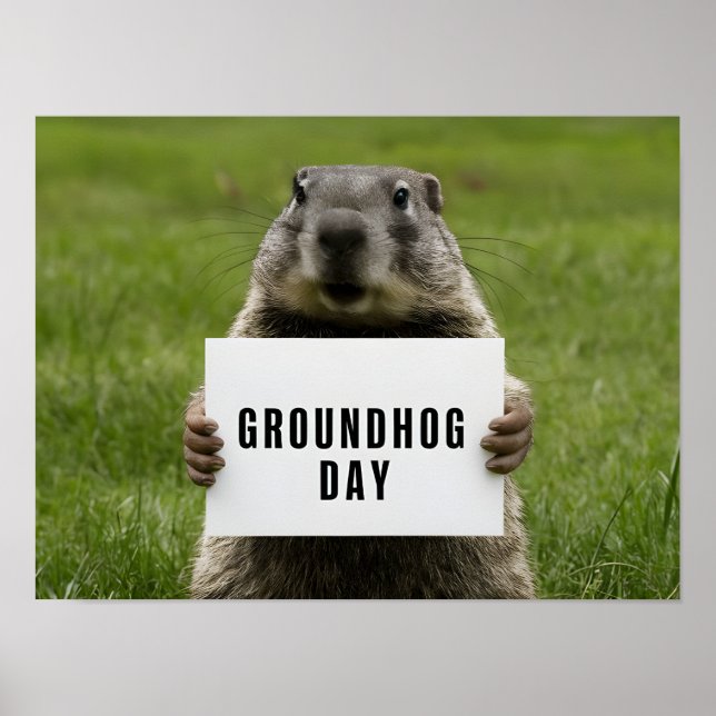 Groundhog Day Image Poster (Front)