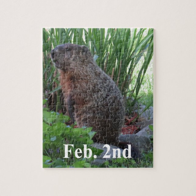 Groundhog Day Jigsaw Puzzle (Vertical)