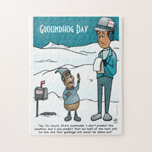 Groundhog Day Jigsaw Puzzle