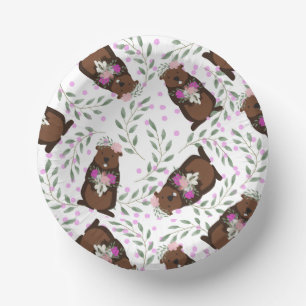 Groundhog Day Paper Bowls Paper Plate