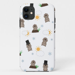 Groundhog Day Pattern iPhone 11 Case