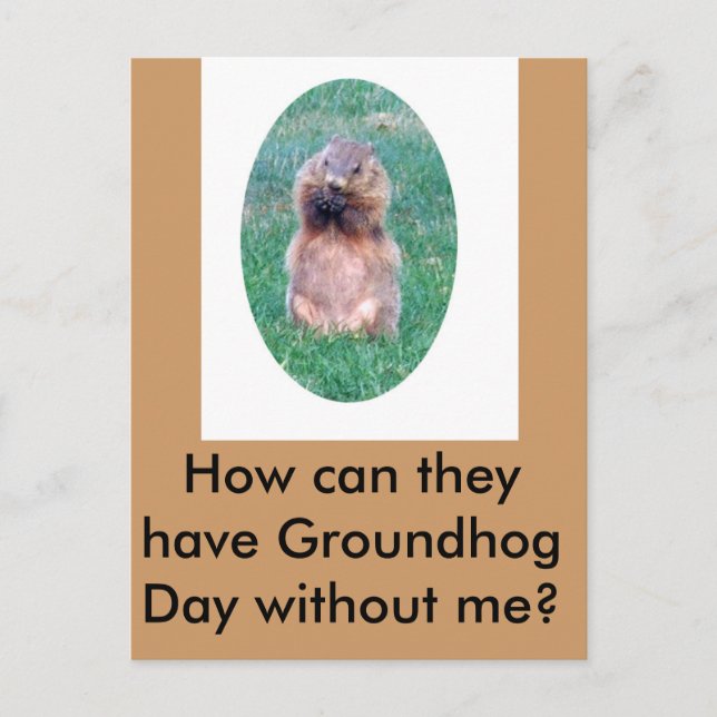 Groundhog Day Postcard (Front)