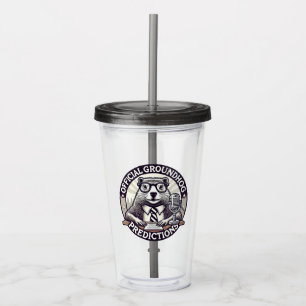 Groundhog Day Predictions - Marmotte Weather Acrylic Tumbler