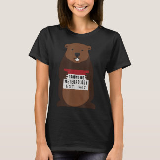 Groundhog Day Punxsutawney Phil Meteorologist Mete T-Shirt