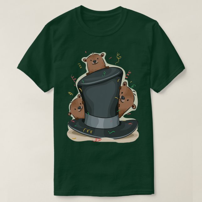 groundhog day T-Shirt (Design Front)