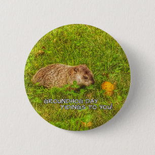 Groundhog Day tidings to you! button