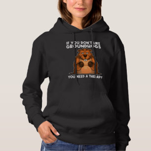 Groundhog For Men Women Rodent Groundhog Day 5 Hoodie