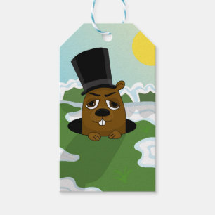 Groundhog Gift Tags
