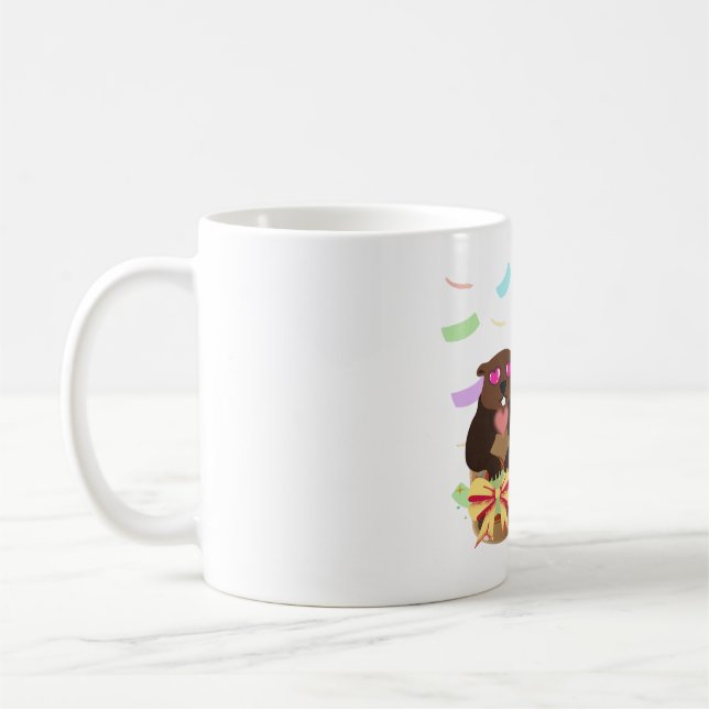 Groundhog In a Nutella Jar  Coffee Mug (Left)